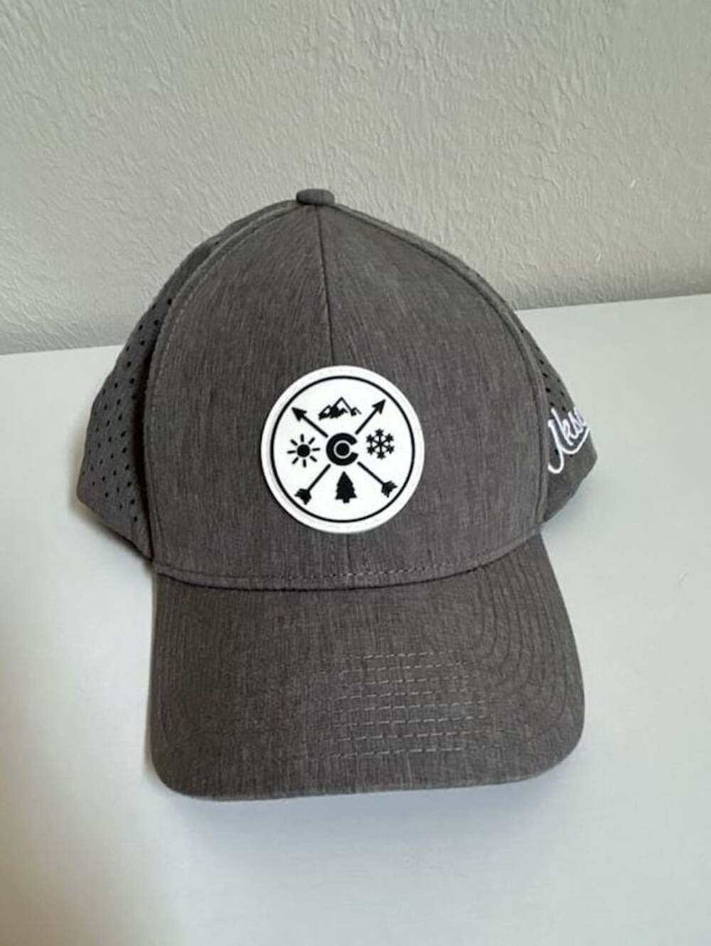 Aksels Colorado State Icon Performance Snapback Hat